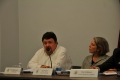 <p>Left to right: Boris Shikhmuradov (Gundogar.org), Kate Watters (Crude Accountability)</p>